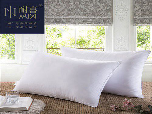 二羽丝绒枕