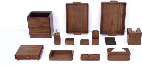 胡桃木四叶草系列